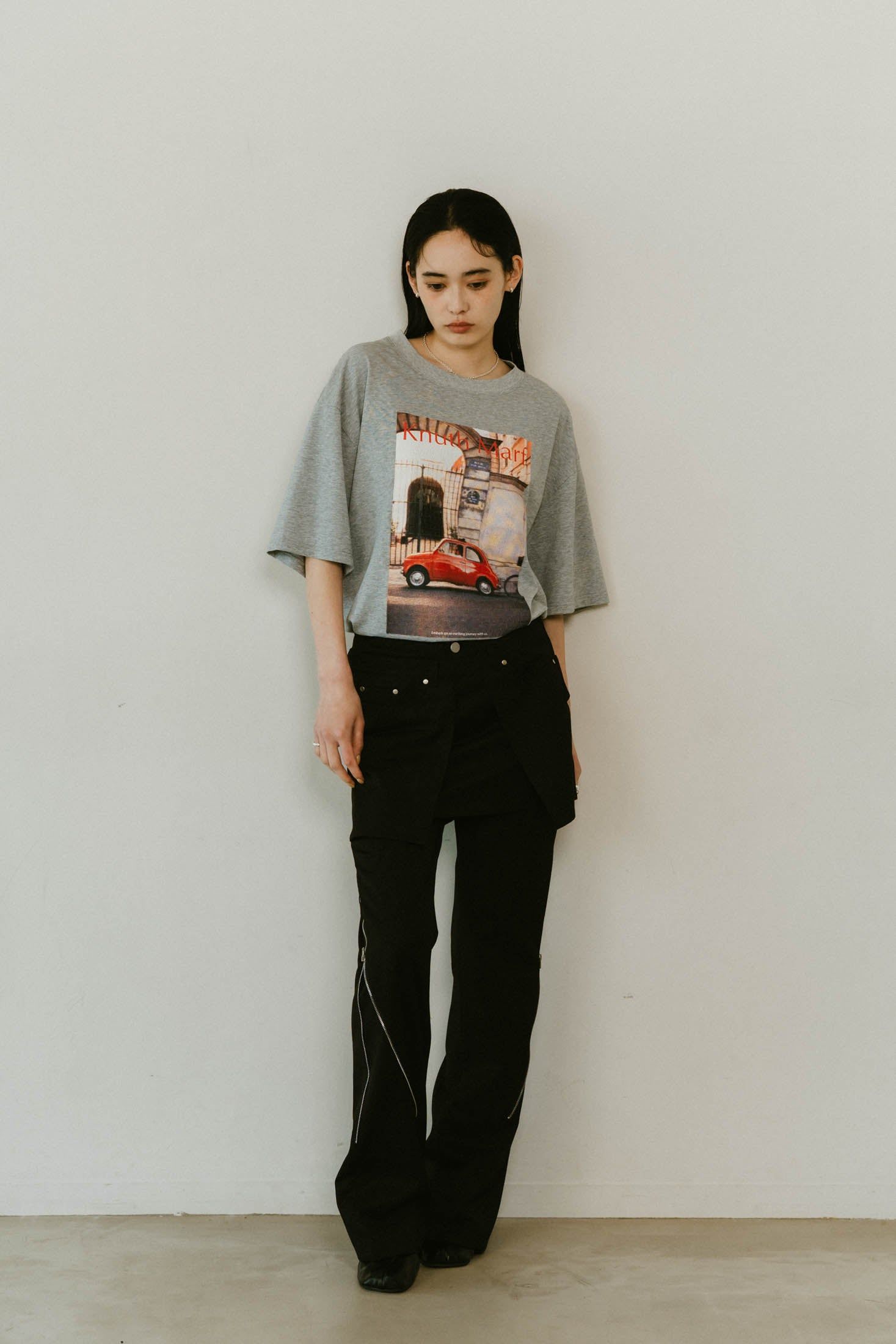 Knuth Marf フレアデニムパンツ Sサイズ Knuth Marf - bell bottom denim pants(unisex) / ベルボトム