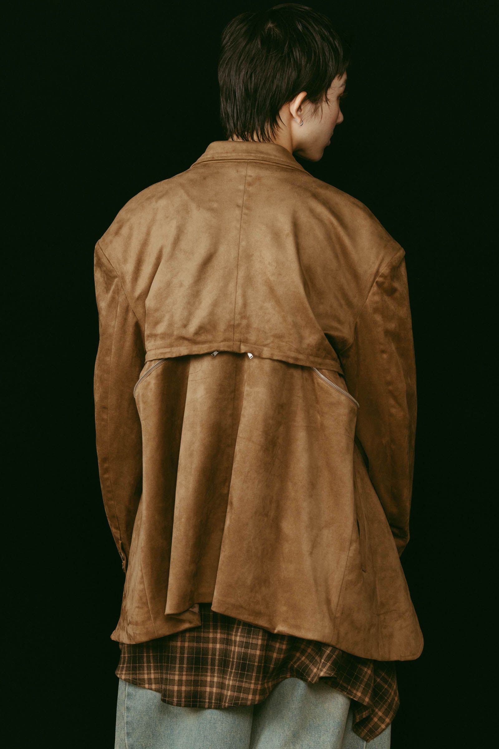 custom dad jacket / カスタムダッドジャケット (キャメル) / 25AW