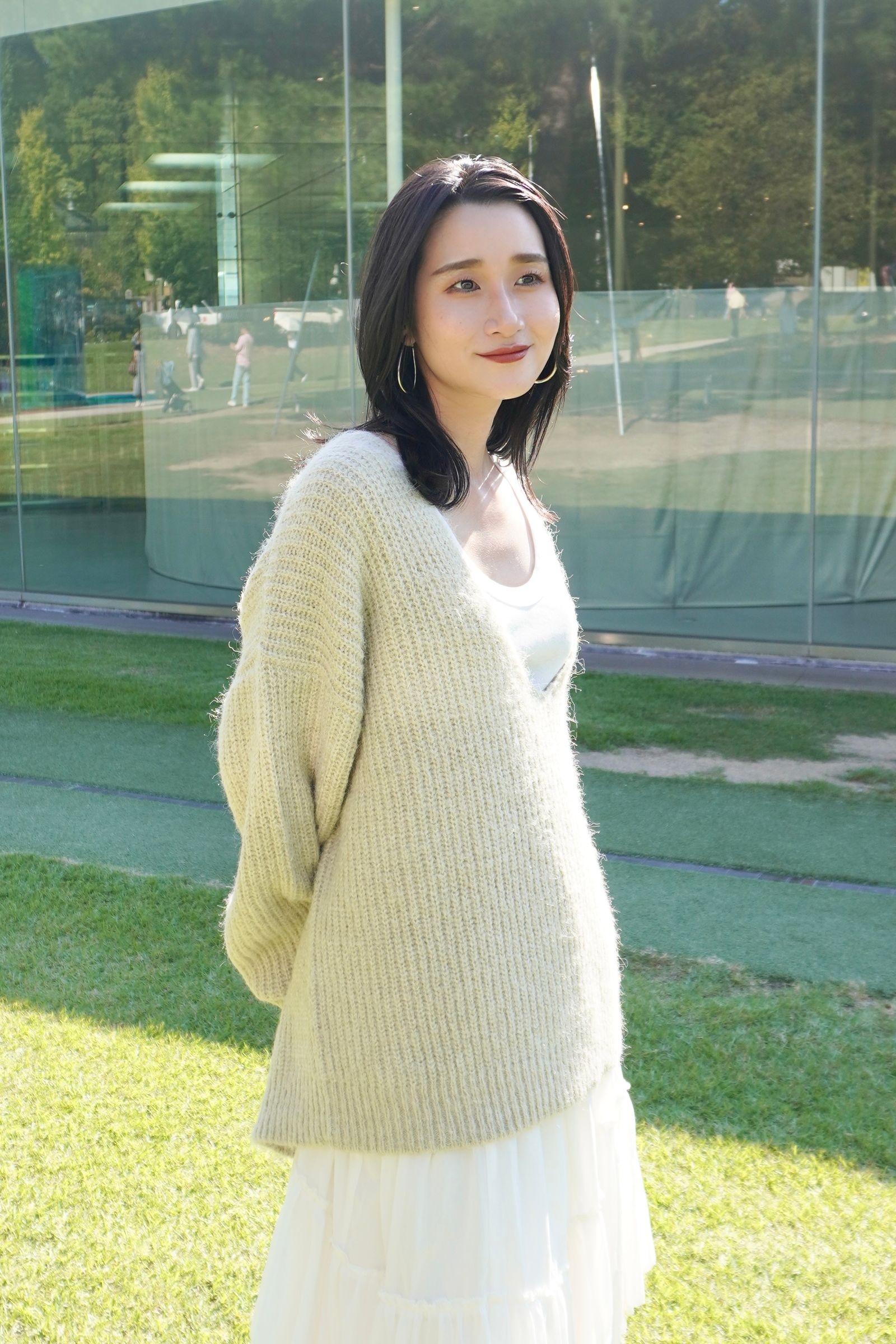 Knuth Marf - Uneck knit pullover (unisex) / Uネックニットプルオーバー (ピンク) | Sir  online store / サー オンラインストア