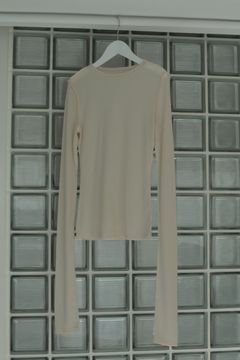 Reversible Long T-shirts / リバーシブルロングTシャツ (クリーム)