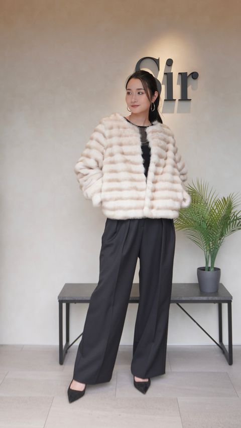 THINK FUR / CREDONA  25秋冬コーディネート