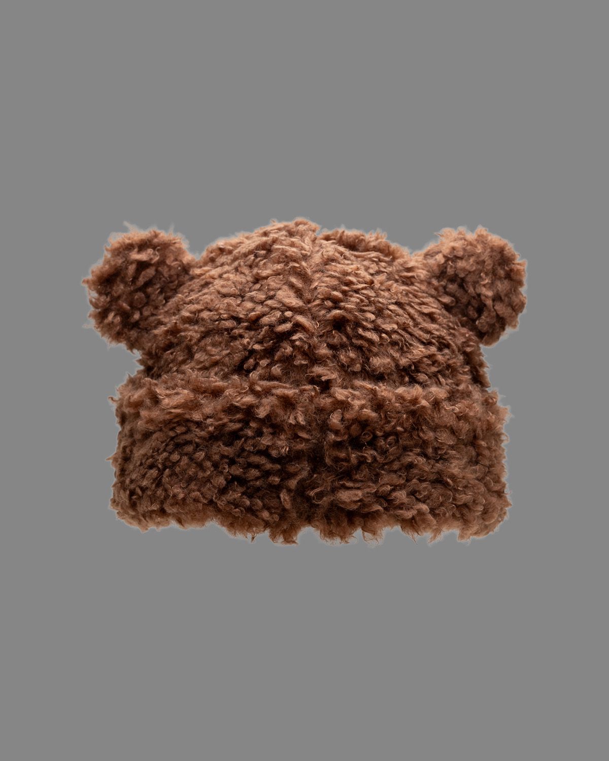 【25AW】Bear Beanie / ベアビーニー (ダークブラウン)
