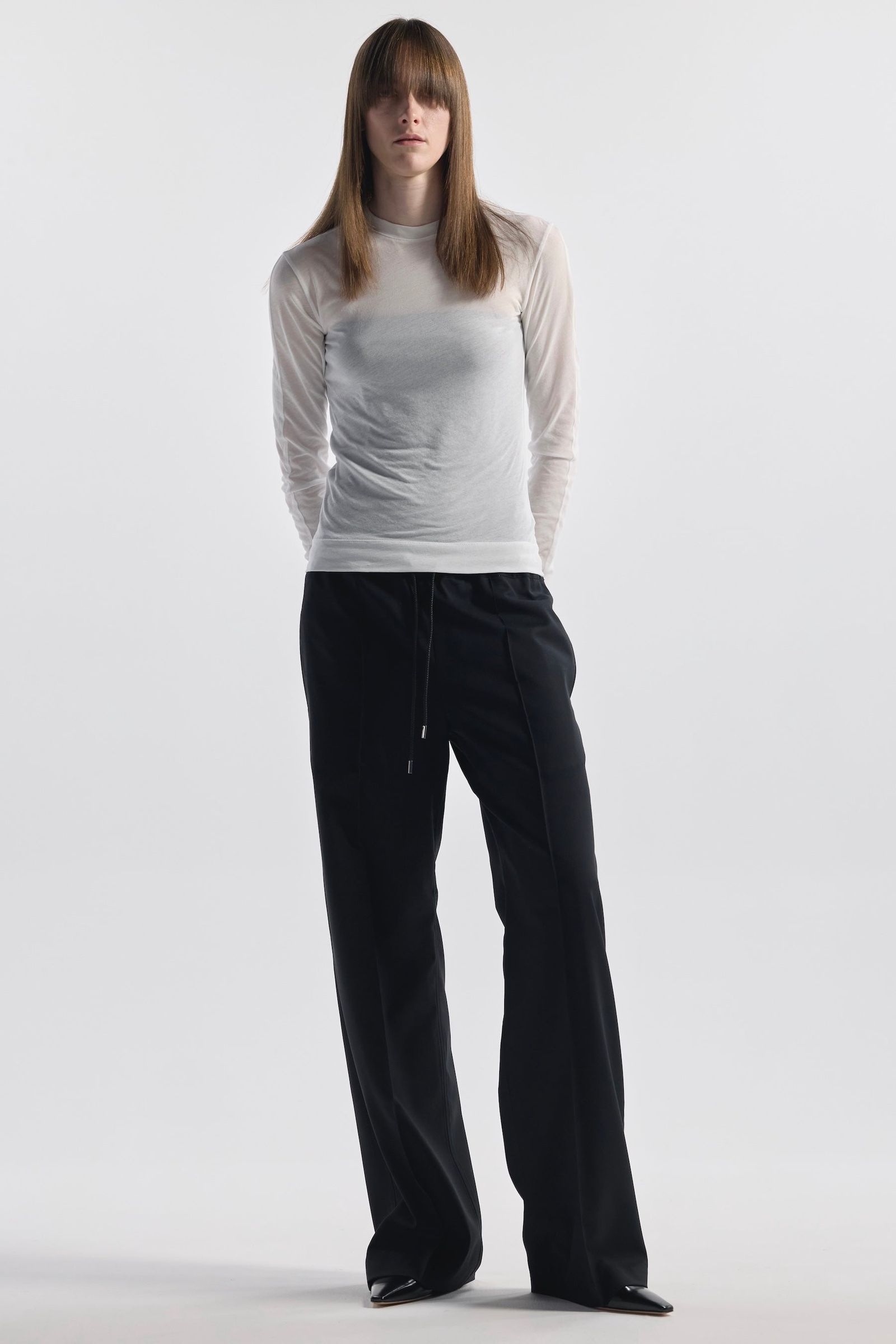 ツイルリラックスパンツ (ブラック) TWILL / RELAXED PANTS (Black) / 26AW