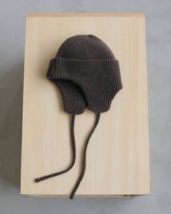 リブニット フライトキャップ (ブラウン) Ribknit Flight Cap (Brown) / 26AW 【6月29日まで期間限定予約】  ànuke