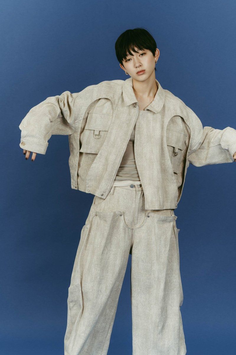 rounded pocket jacket(unisex) (Greige) / ラウンドポケットジャケット (グレージュ) / 26SS