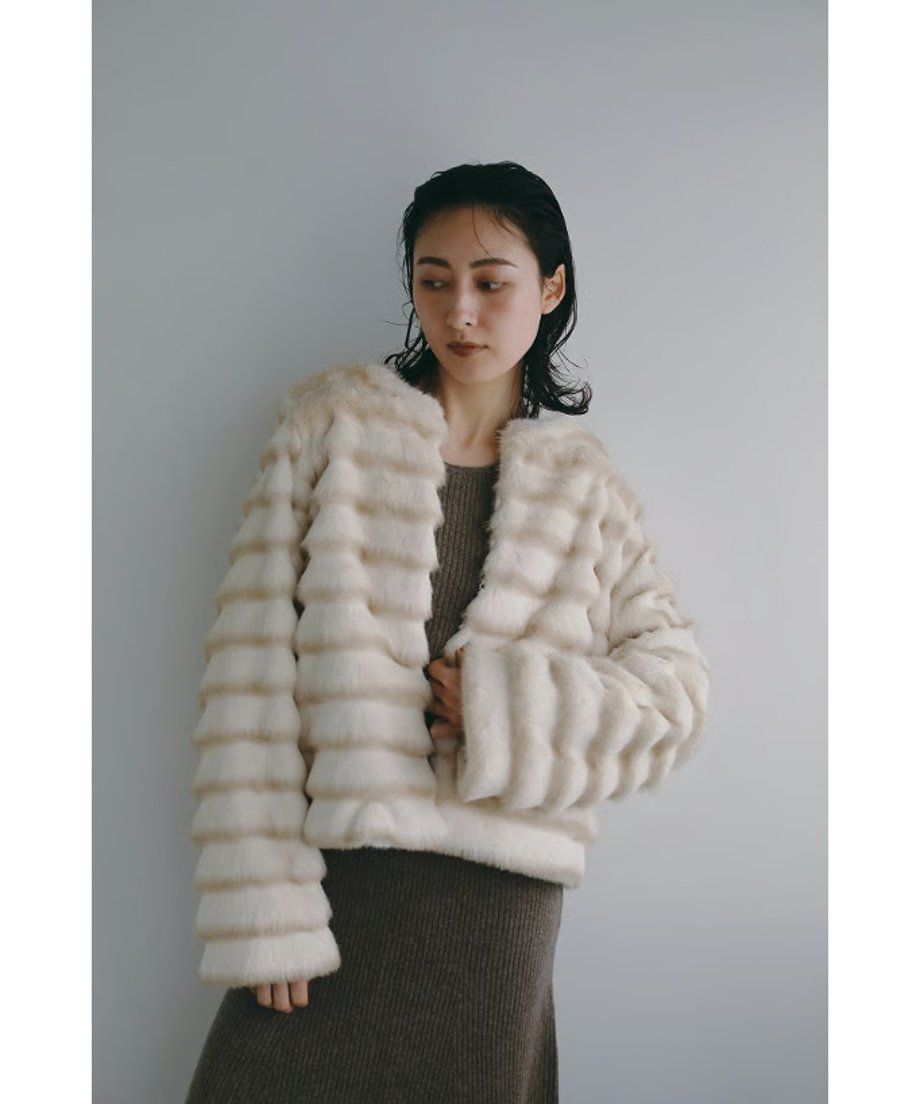 THINKFUR フェイクファージャケット THINK FUR - シンクファー | エコファーコート・アウター 正規