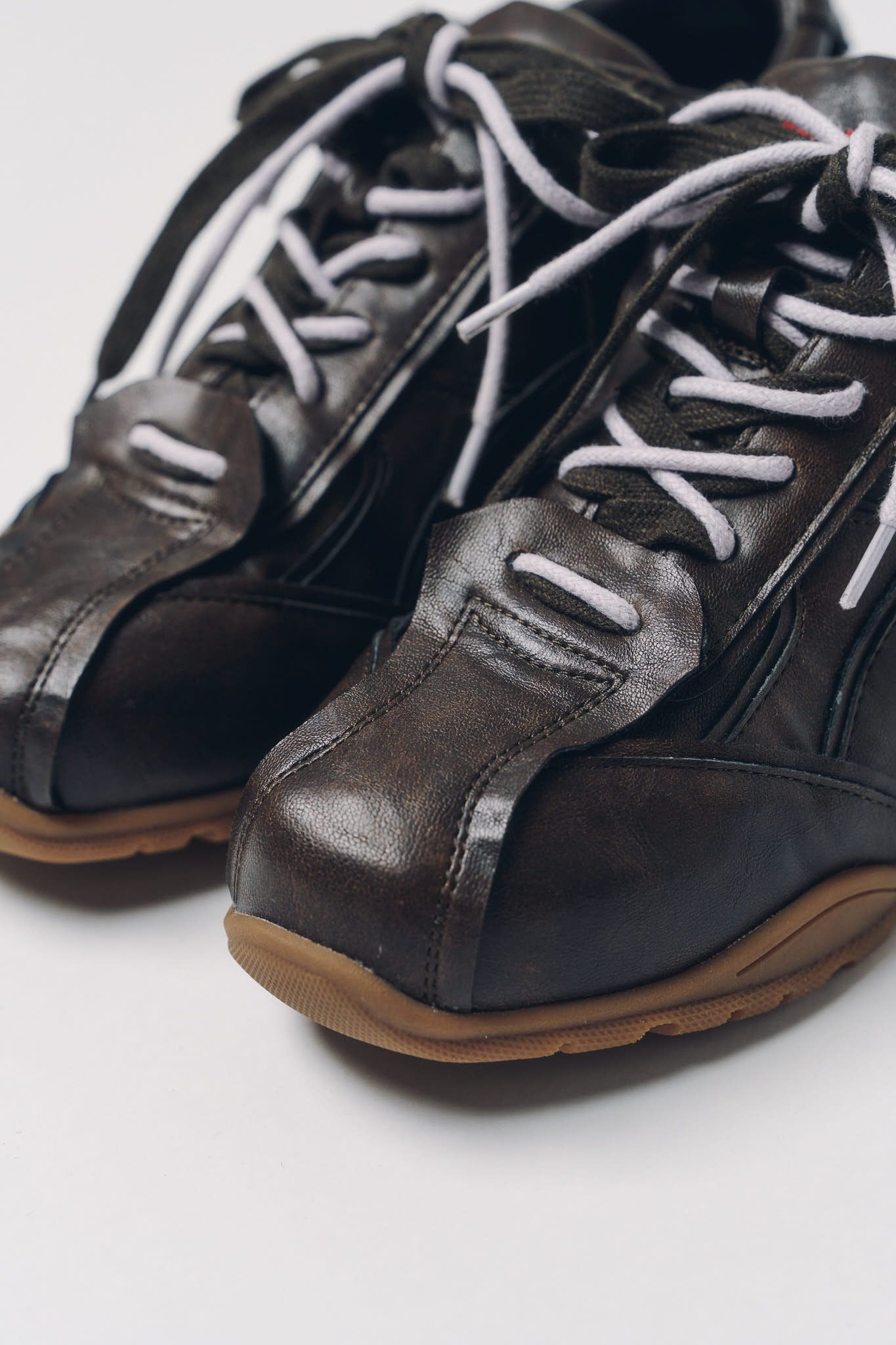 インナーリフトスニーカー (ブラウン) inner lift sneakers (Brown) / 26AW