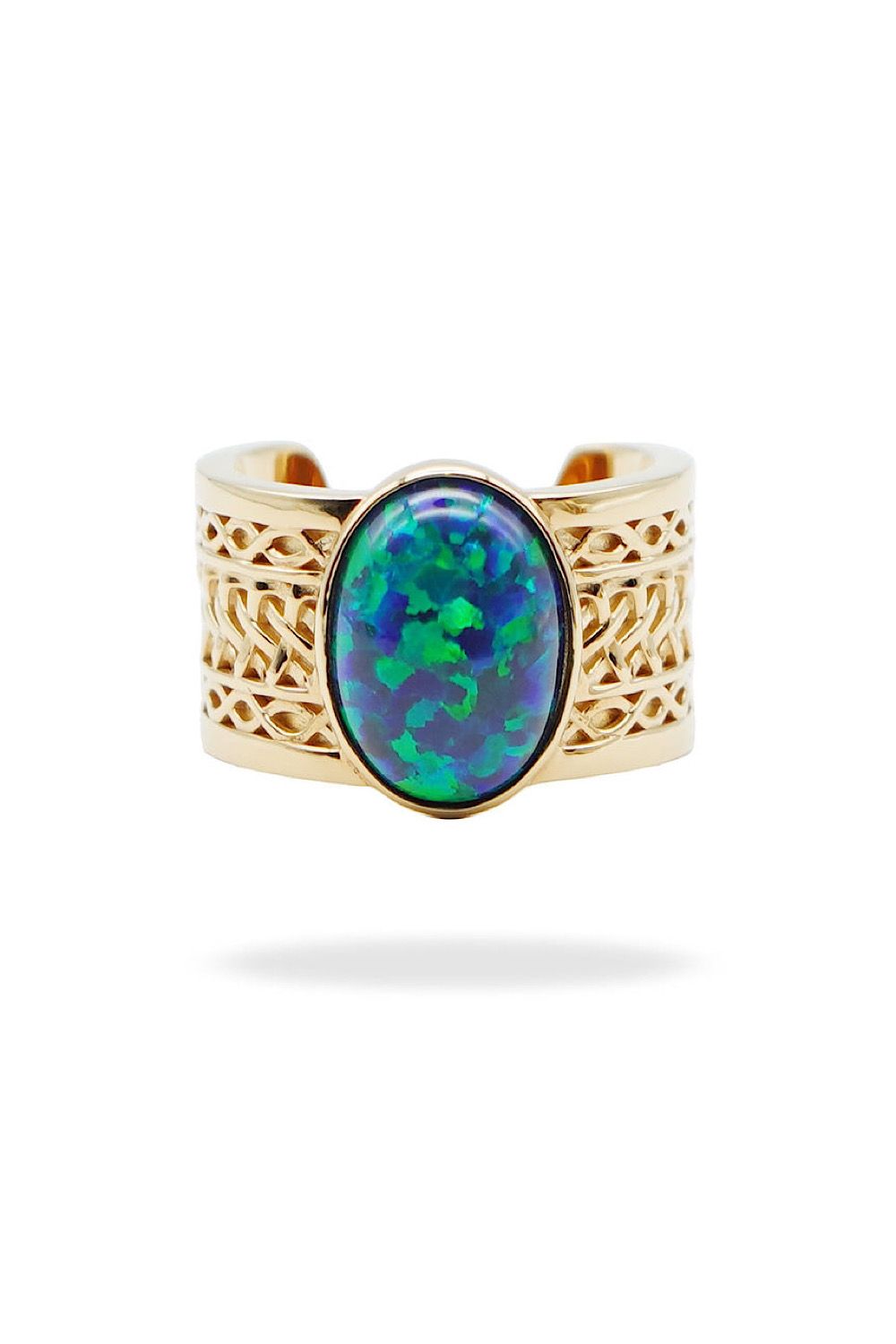ARCHAIC MURAL OPAL RING / アルカイック ミューラル オパール リング STERLING SILVER 925 (ゴールドベルメイユ)
