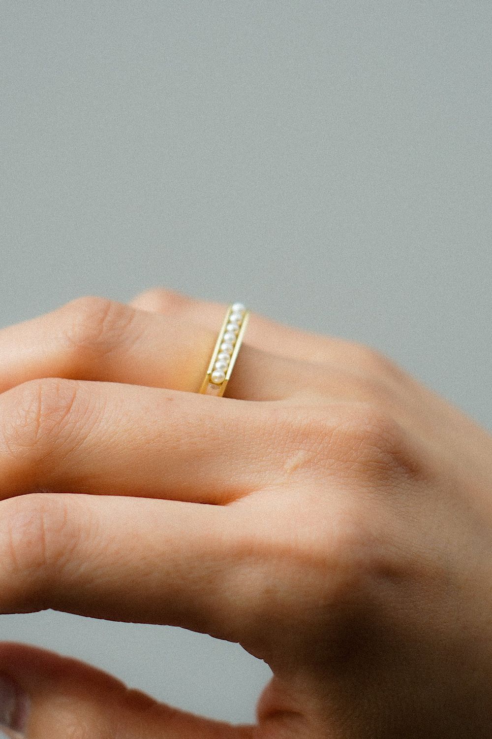 STRING PEARL RING / ストリング パール リング STERLING SILVER 925 (シルバー)