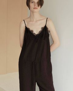 ドットジャガード コンビネーション (ブラウン) Dot Jacquard Combinaison (Brown) / 27SS