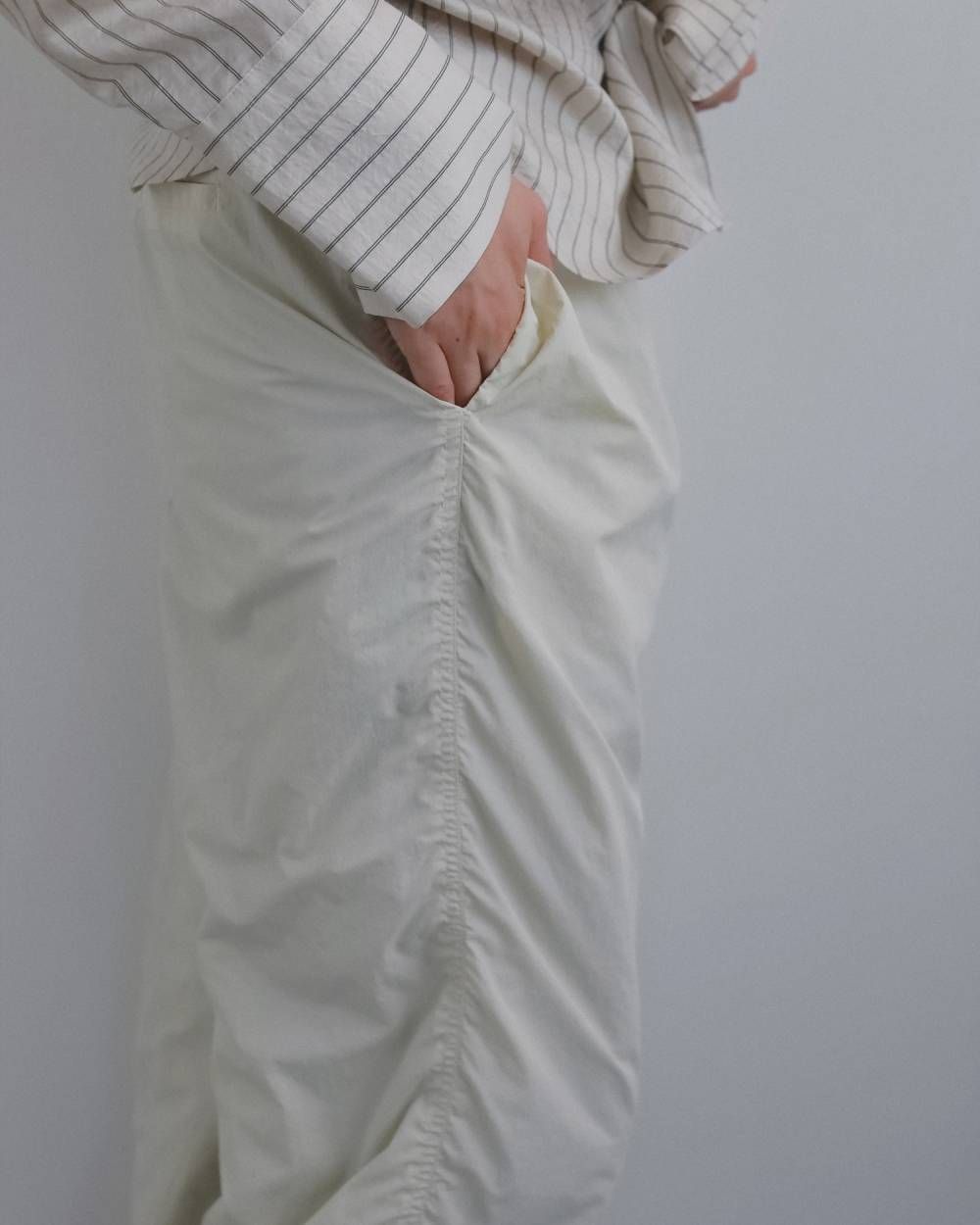 リバーシブル パッディングパンツ (アイスブルー) Reversible Padding Pants (Iceblue) / 26AW 【6月29日まで期間限定予約】