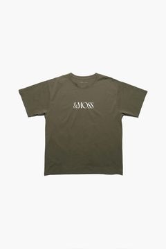DRY TOUCH OVERSIZED T-SHIRTS / ドライタッチ オーバーサイズ Tシャツ (モス) / ユニセックス