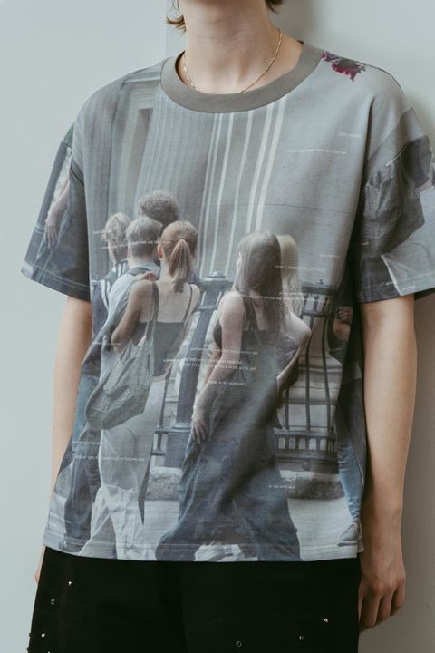 スクールグラフィック Tシャツ (ガールズ) school graphic tee(unisex) (Girls) /  26SS