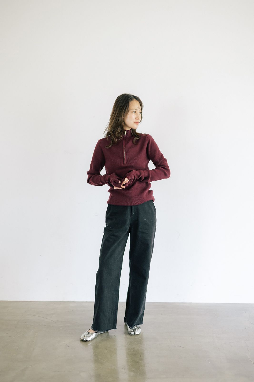 デイジーパンツ (ブラック) Daisy's pants (Black) / 26AW