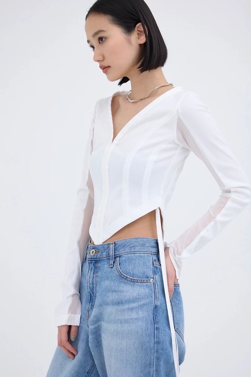 Tension fit tops / テンションフィットトップス (ホワイト)