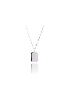 ENGRAVABLE TAG NECKLACE / エングレイブ タグ ネックレス STERLING SILVER 925 (シルバー)