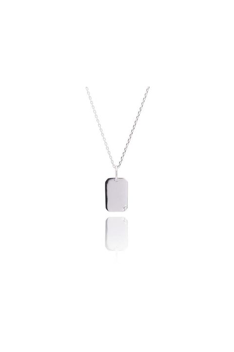 ENGRAVABLE TAG NECKLACE / エングレイブ タグ ネックレス STERLING SILVER 925 (シルバー)