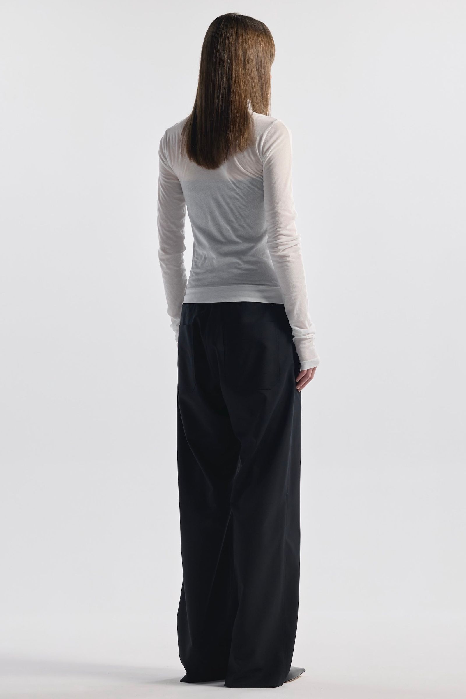 ツイルリラックスパンツ (ブラック) TWILL / RELAXED PANTS (Black) / 26AW