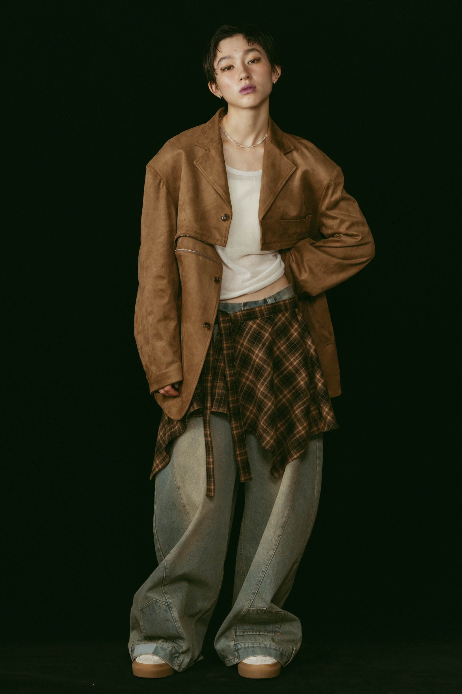 custom dad jacket / カスタムダッドジャケット (キャメル) / 25AW