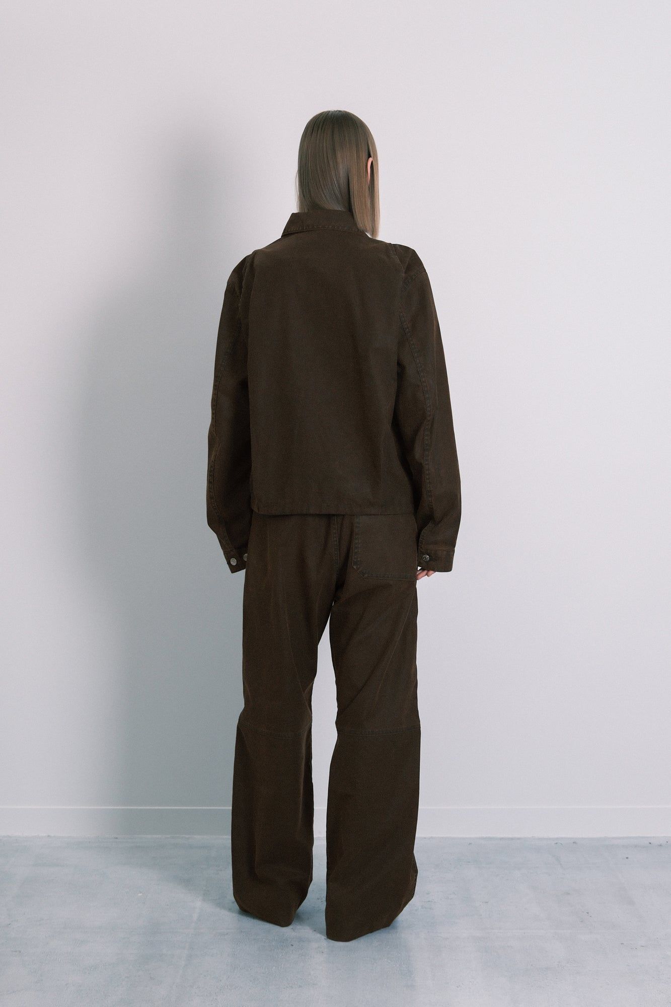 ユーティリティ ジーンジャケット (ブラウンキャンバス) UTILITY JEAN JACKET (Brown canvas) /デニムジャケット / Gジャン / メンズ / ユニセックス