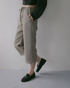 ツイードメッシュ カプリパンツ (グレージュ) Tweed Mesh Capripants (Graige) / 27SS