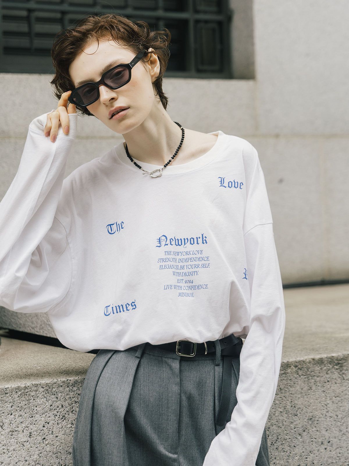 パーマネント ロングスリーブ Tシャツ (The Love Time Re) PARMANENT L/S TEE /  26AW