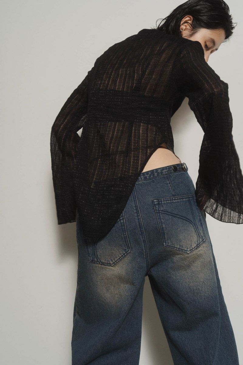 Knuth Marf (クヌースマーフ)KM23AJ03 shirring shirt(unisex)の通販 - BOOMERANG