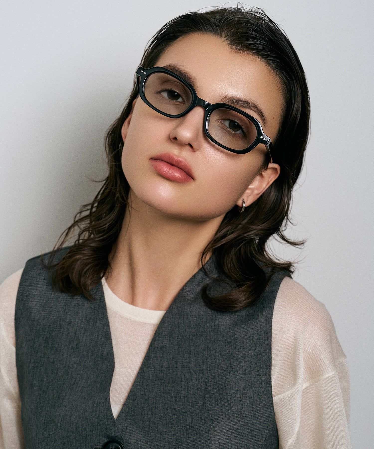 cent cinquante-et-un151 (ブラック×グレー) / サングラス / メガネ