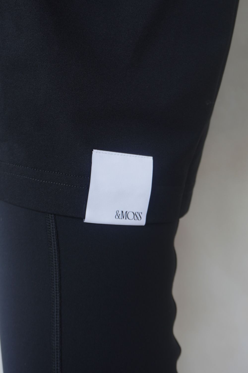 DRY TOUCH OVERSIZED T-SHIRTS / ドライタッチ オーバーサイズ Tシャツ (ブラック) / ユニセックス