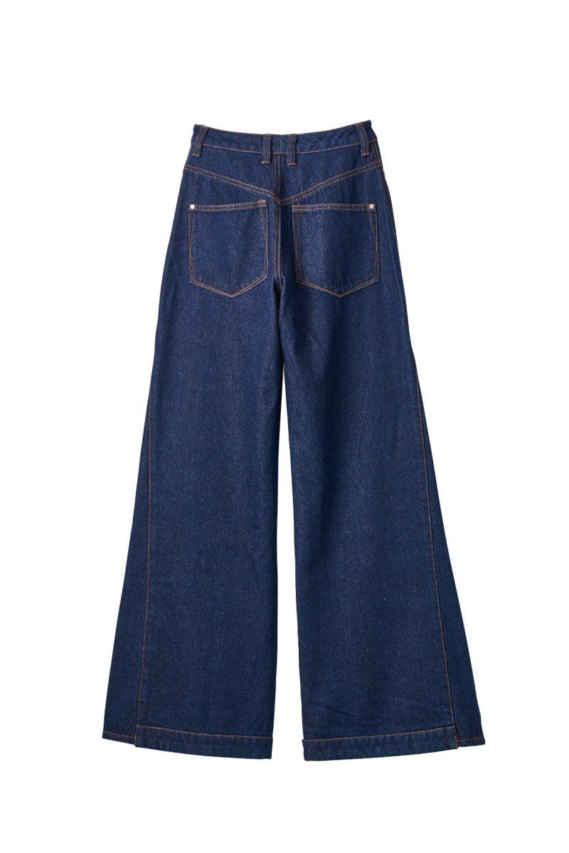denim baggy pants(unisex) / デニムバギーパンツ (インディゴ) / 25AW