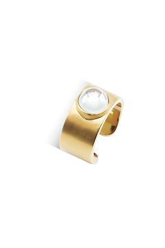 ARCHAIC MOISSANITE RING / アルカイック モアサナイト リング STERLING SILVER 925 (ゴールドベルメイユ)