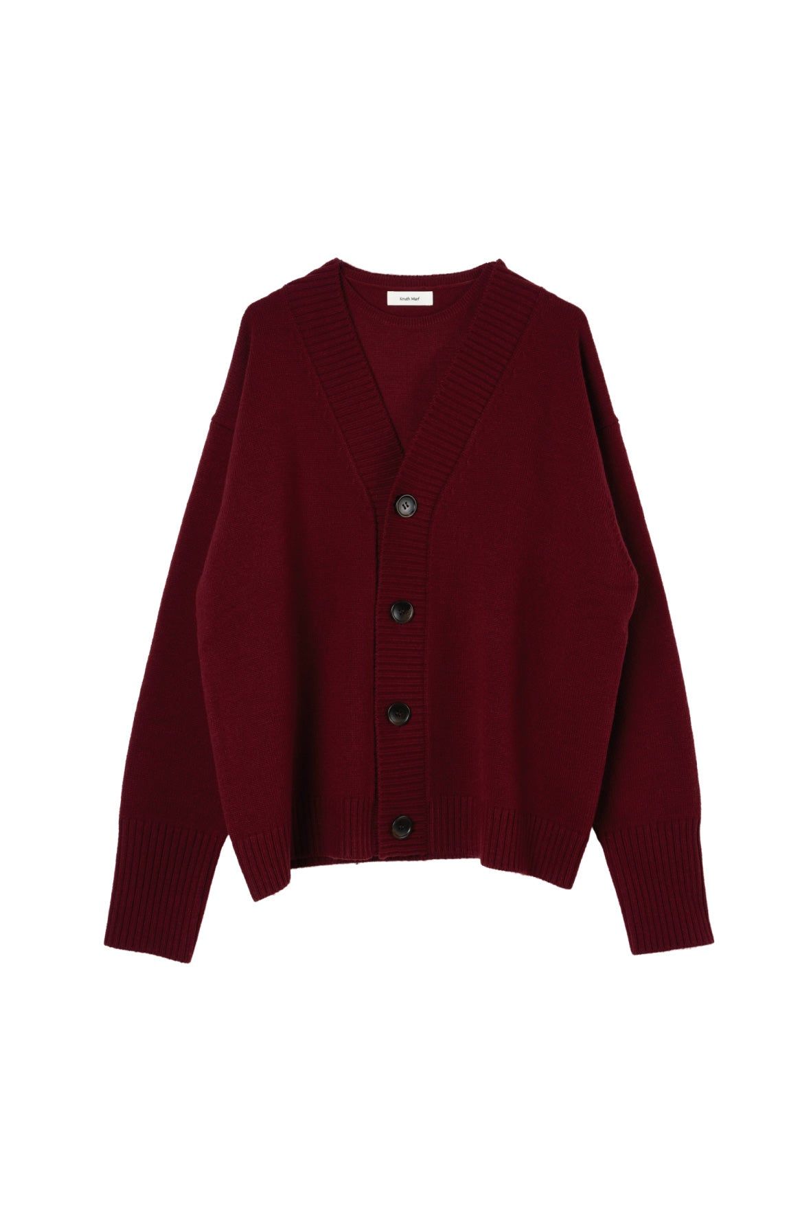 Knuth Marf - 2ピース カーディガン (レッド) 2-piece cardigan (Red