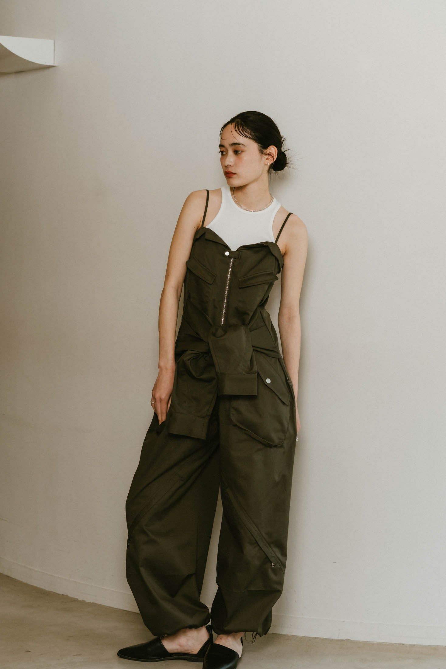 knuth marf】 summer jumpsuit オーバーオール サロペット