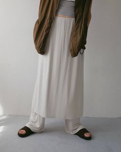 レイヤード ラフパンツ (アイボリー) Layered Rough Pants (Ivory) / 27SS