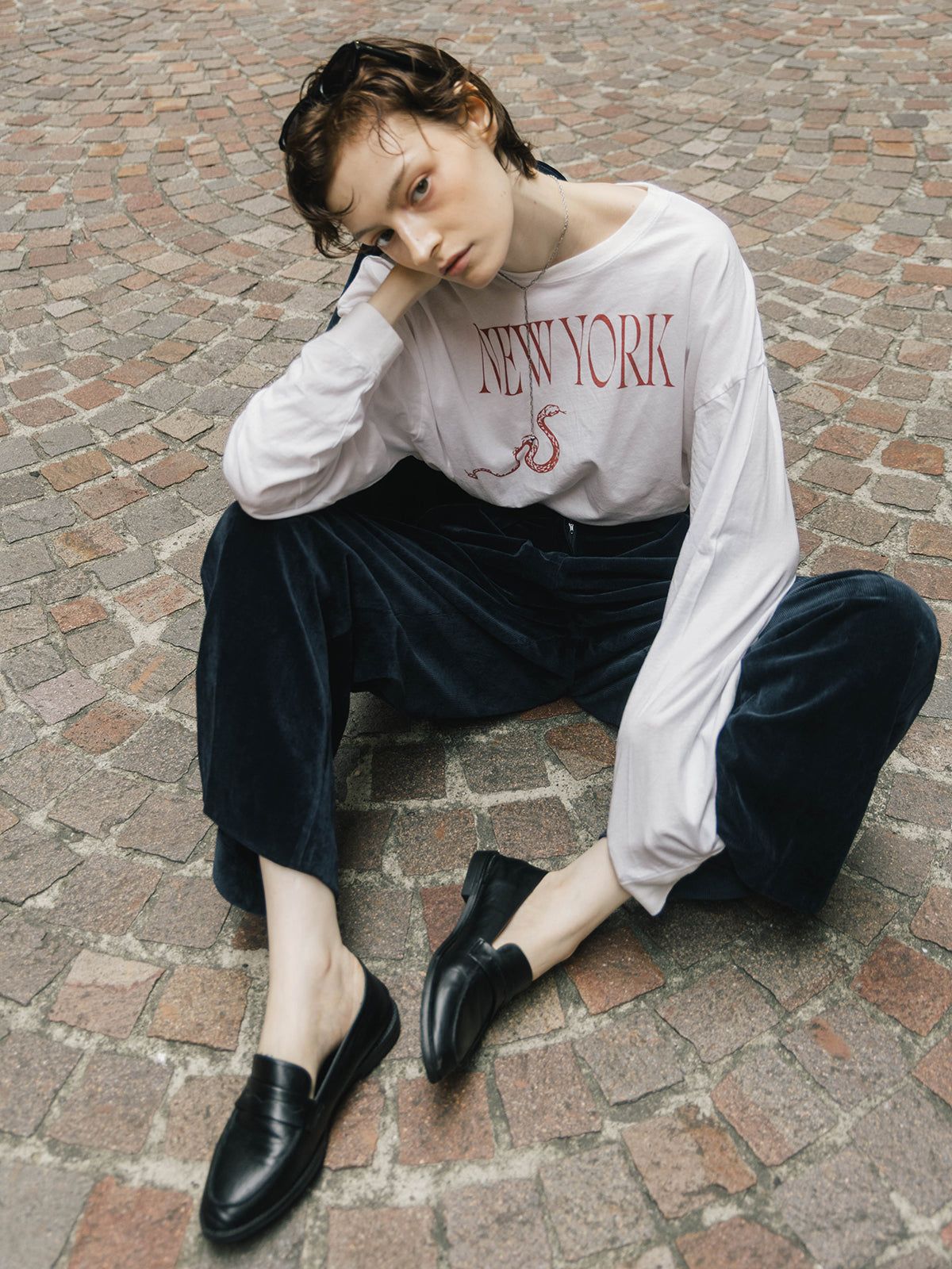 パーマネント ロングスリーブ Tシャツ (NEW YORK SNAKE) PARMANENT L/S TEE /  26AW
