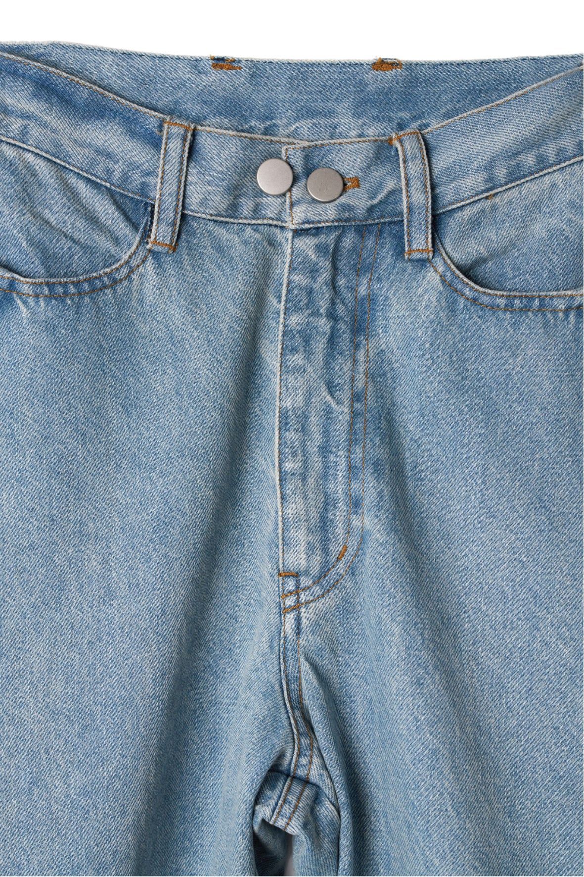 カーブ ユーティリティデニムパンツ (ブルー) curve utility denim pants(unisex) (Blue) / 26AW