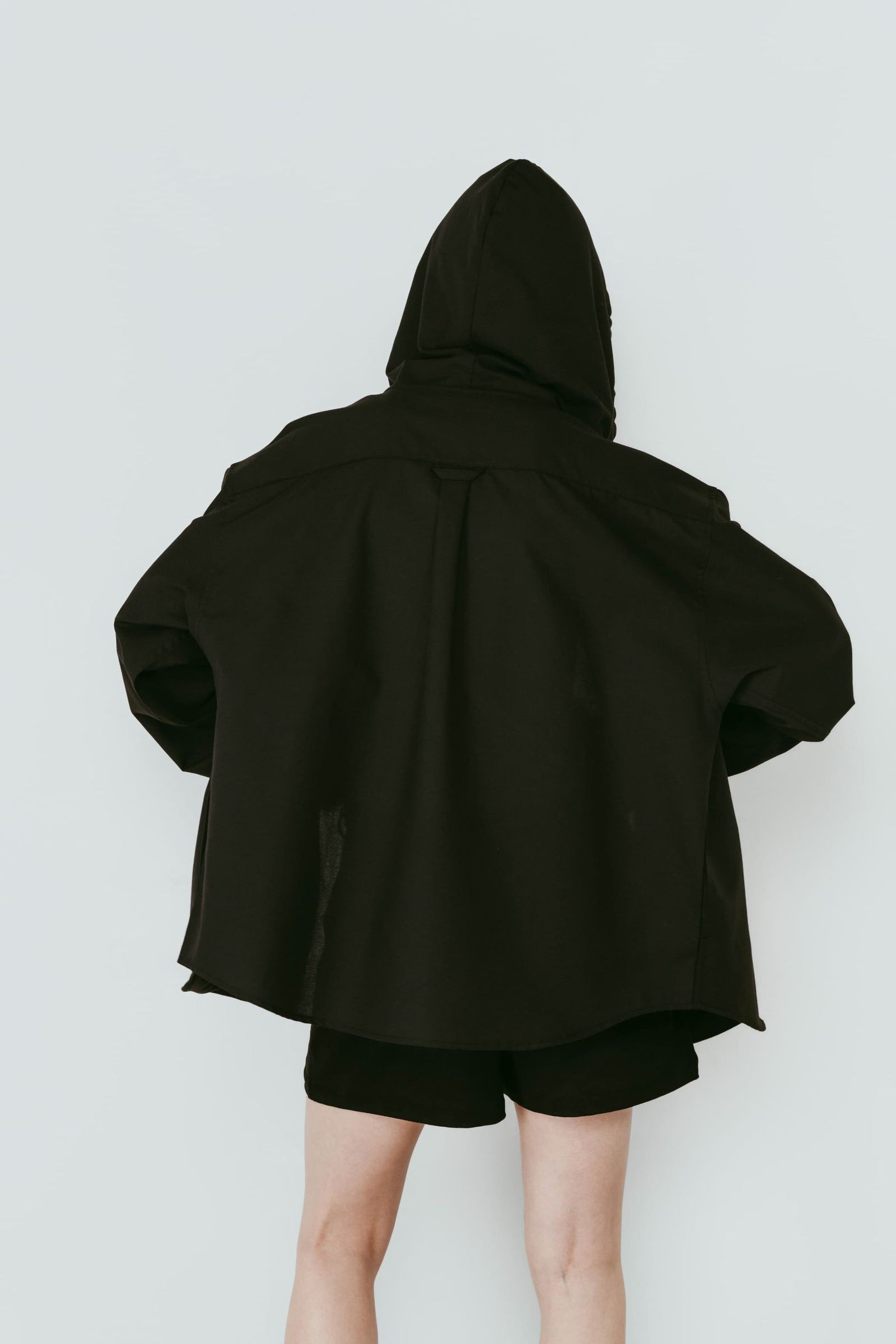 UVプロテクション フーディ (ブラック) UV protection hoodie(unisex) (Black) /  26SS