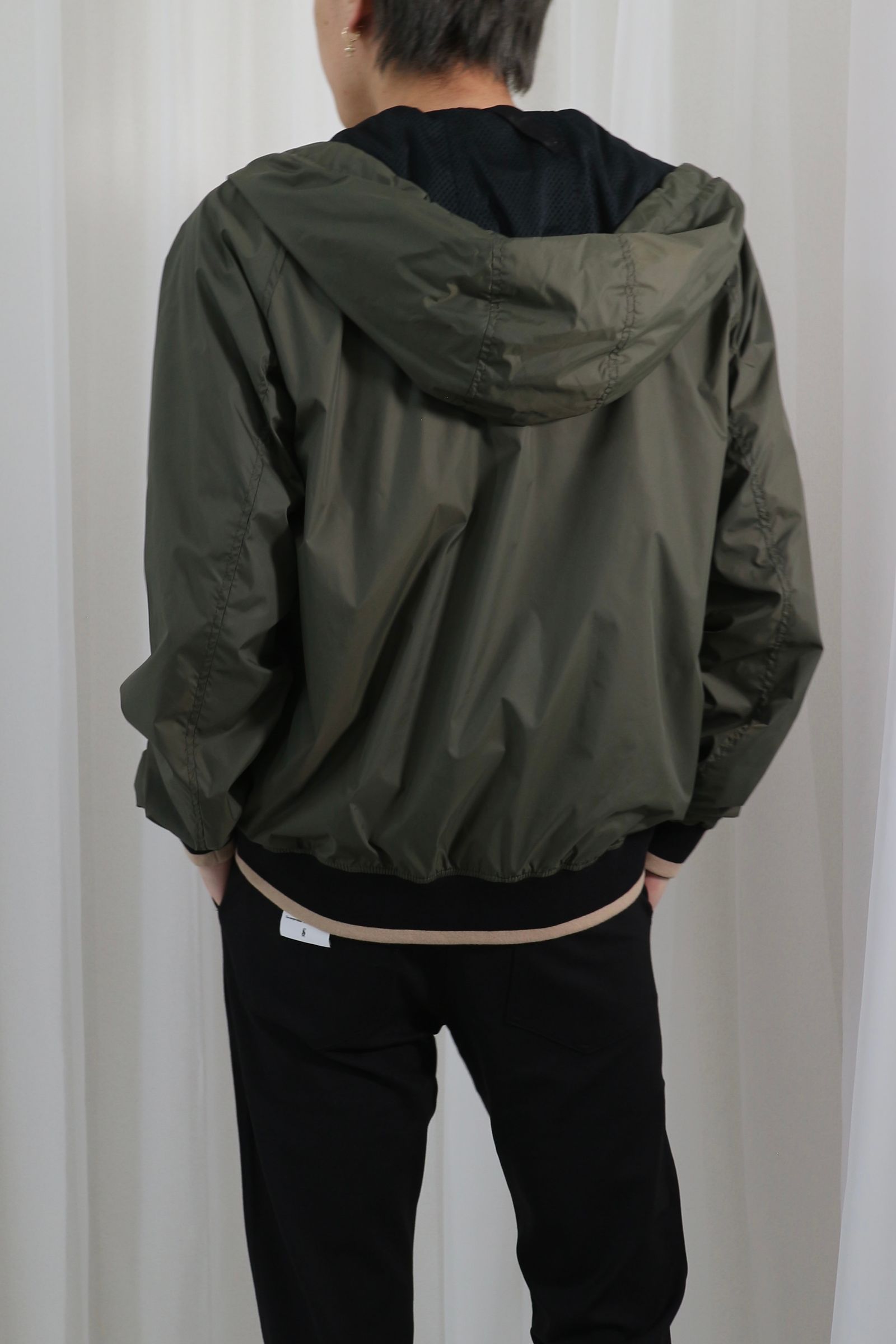PALM TREE HOODED JACKET / パームツリーフードジャケット / メンズ (ミリタリーグリーン)