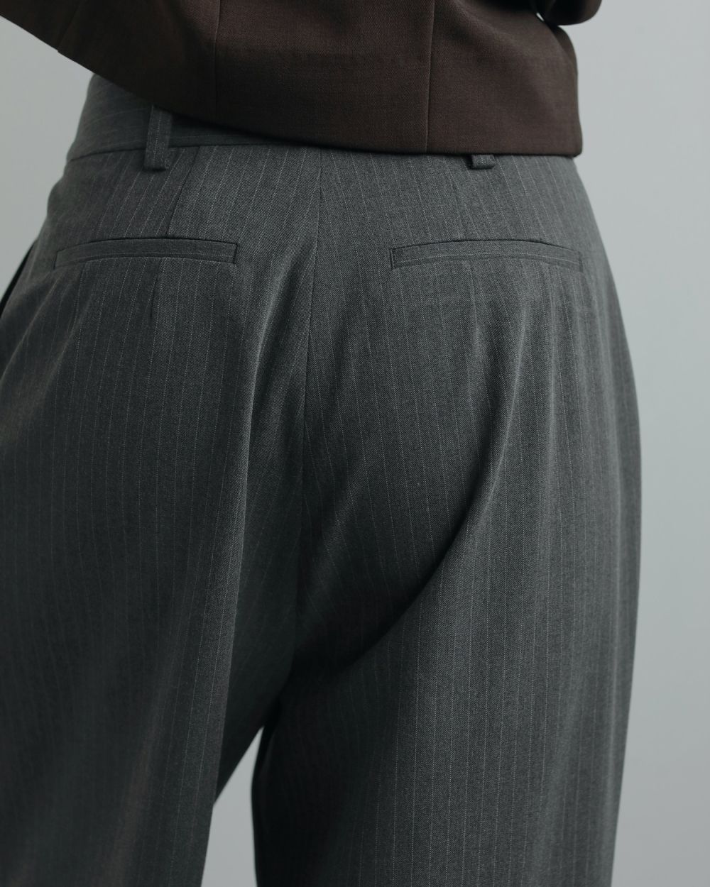 Heather Stretch Pants / ヘザー ストレッチパンツ (グレー)