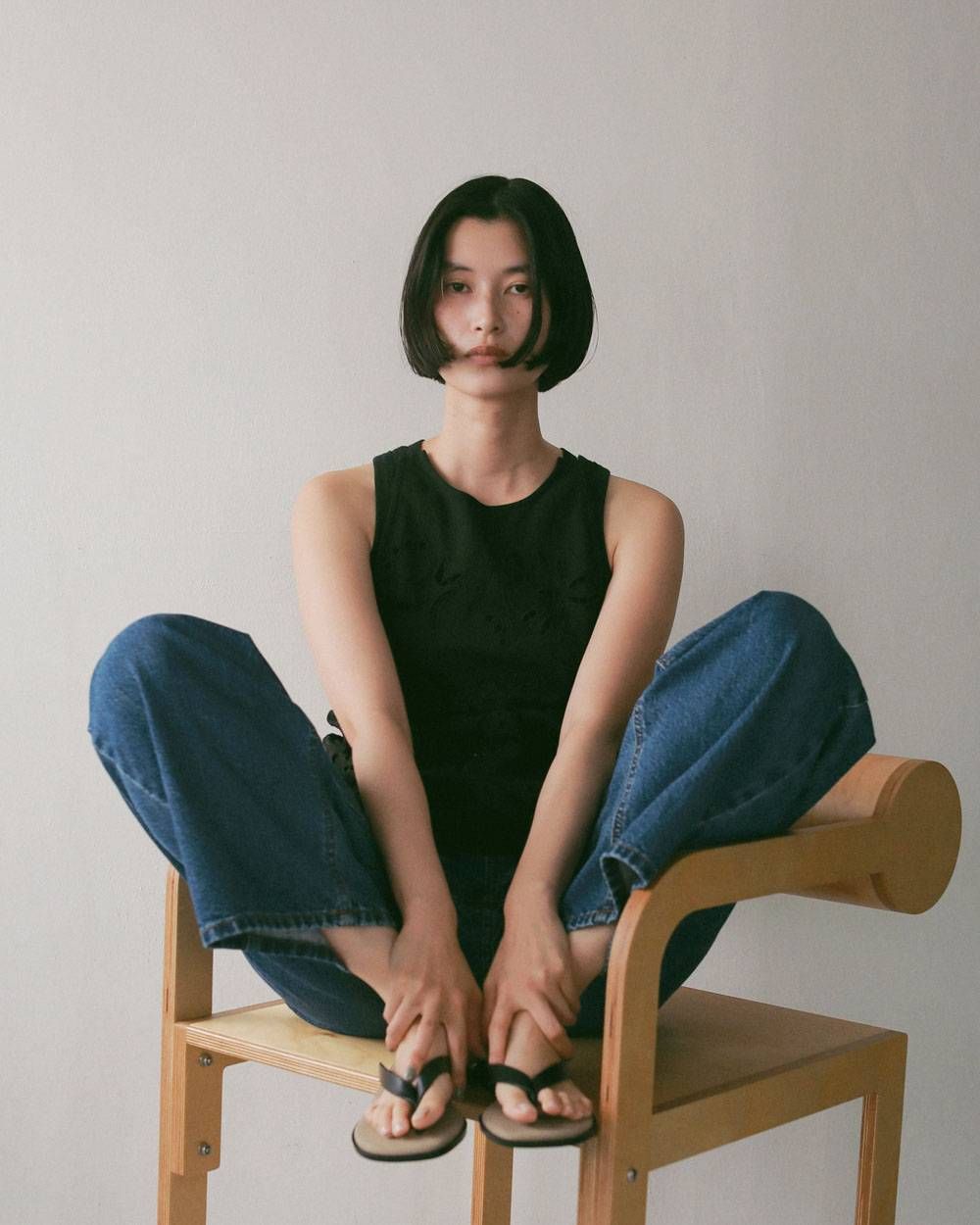 ヴィンテージ ルーズデニム (ブルー) Vintage Loose Denim (Blue) / 27SS