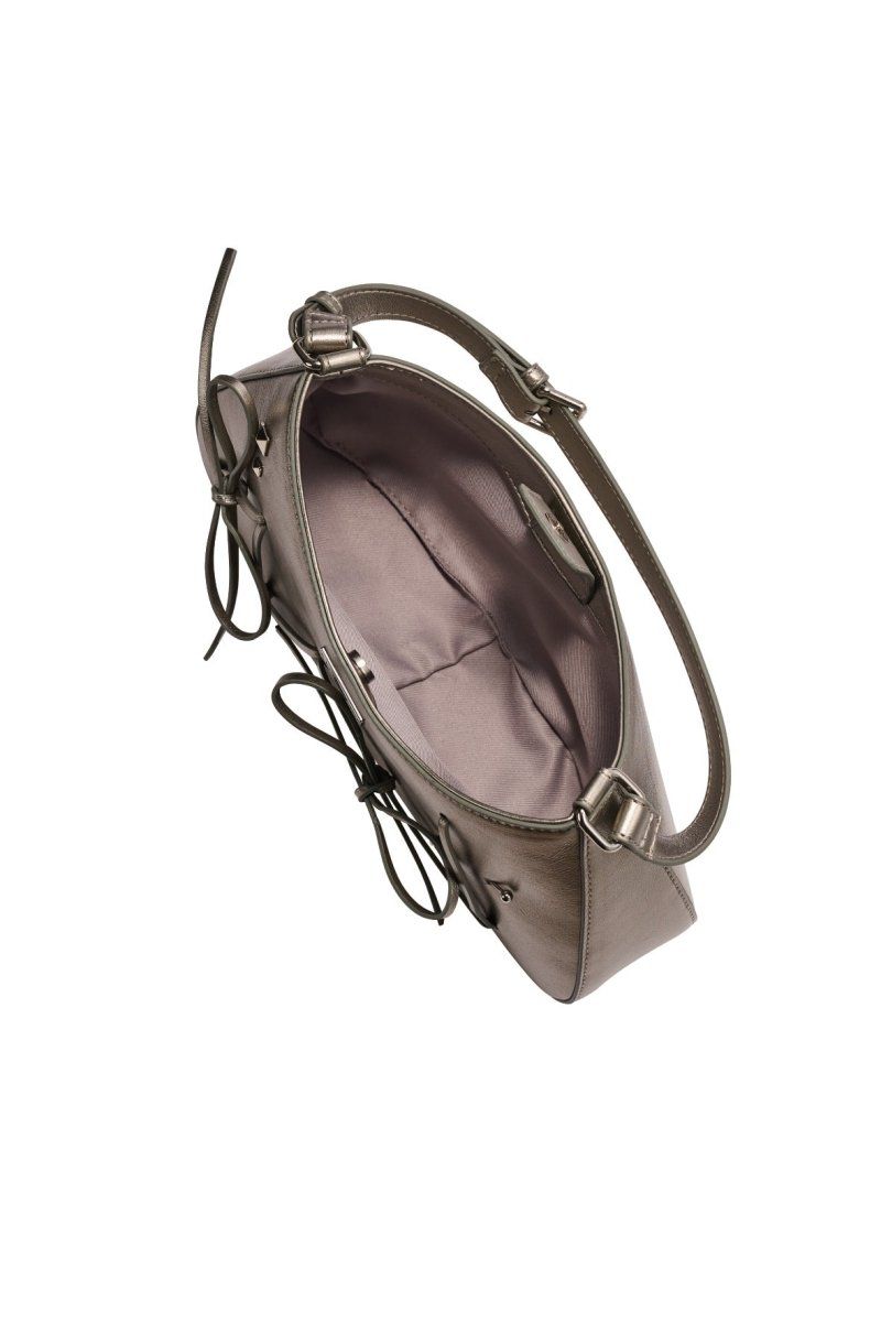 ribbon accent bag (Black) / リボンアクセントバッグ (ブラック) / 26SS