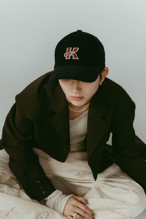 corduroy cap / コーデュロイキャップ (ネイビー) / 25AW