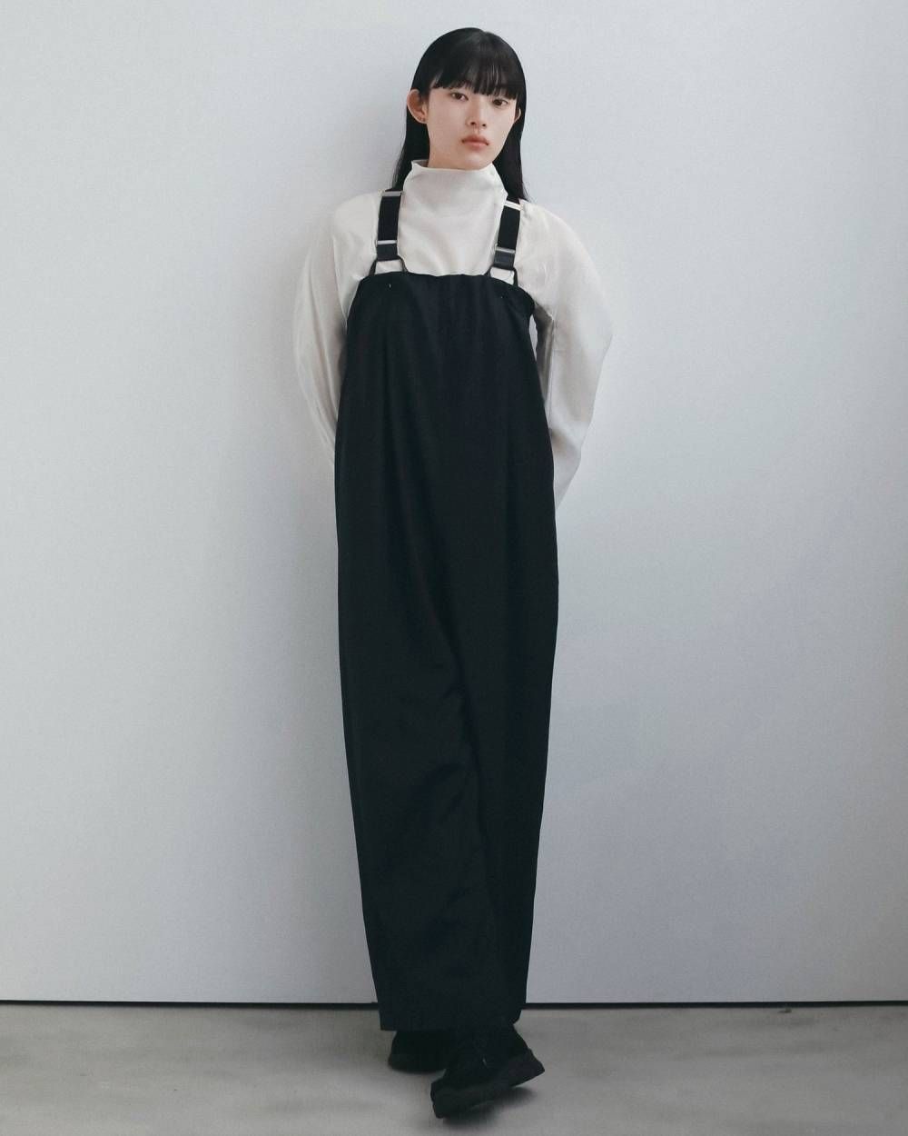 ストライプ ベアトップコンビネーション (ネイビー) Stripe Baretop Combinaison (ネイビー) / 26AW 【6月29日まで期間限定予約】