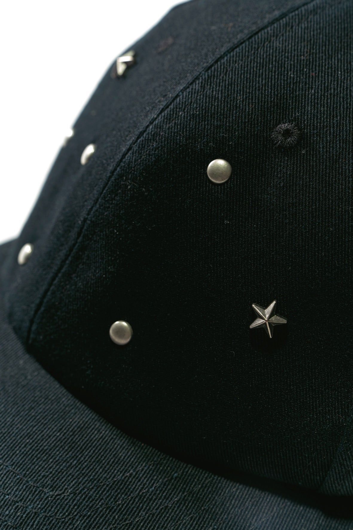 スタッズキャップ (ブラック) studded cap (Black) /  26SS