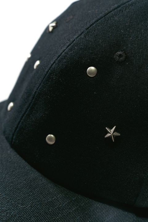 スタッズキャップ (ブラック) studded cap (Black) /  26SS