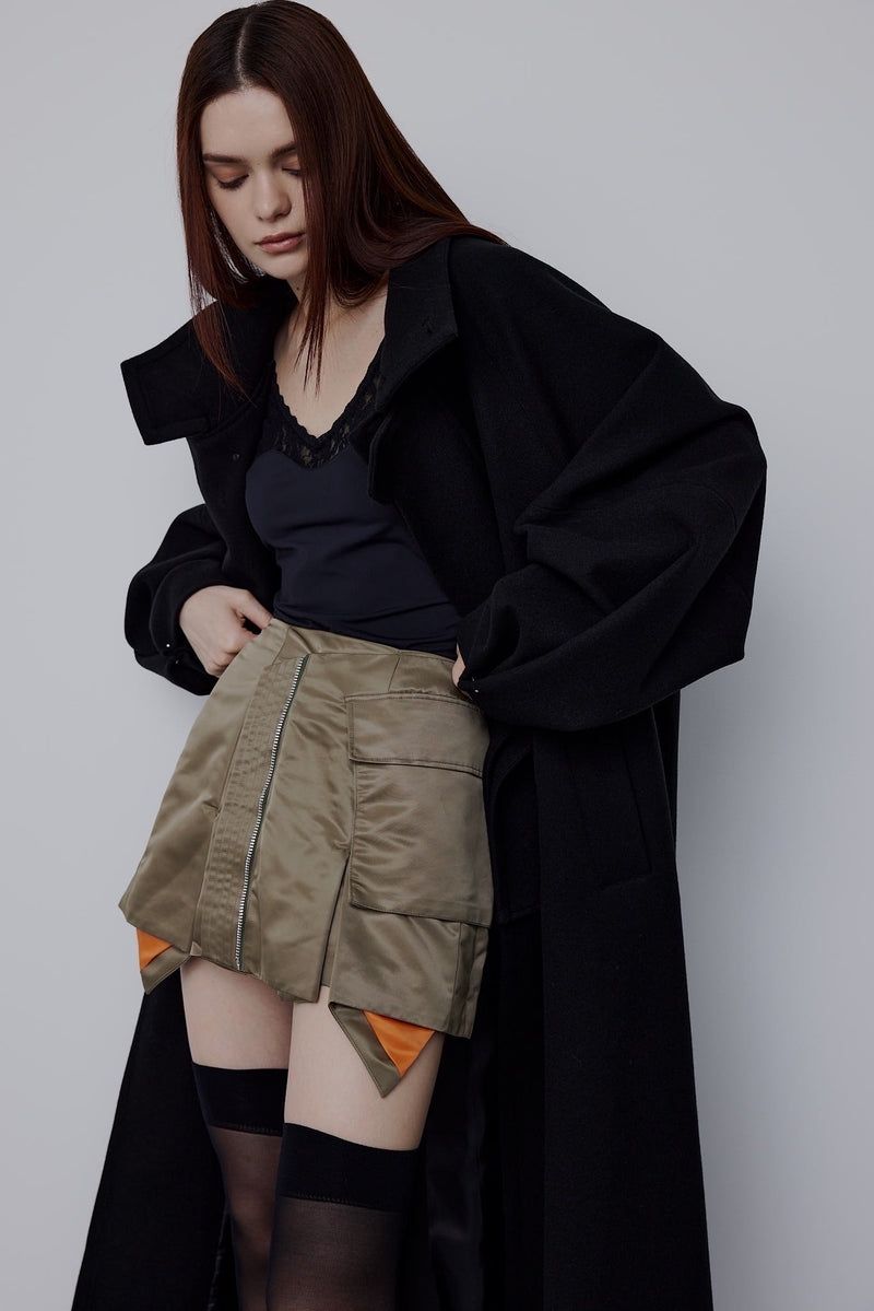 Cuff pierce coat / カフピアス コート (ブラック)