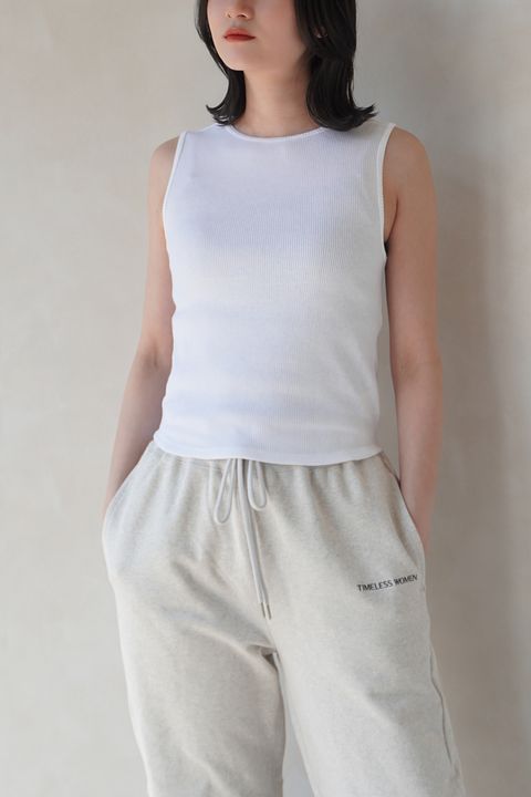 BASIC TANK TOP (ホワイト)