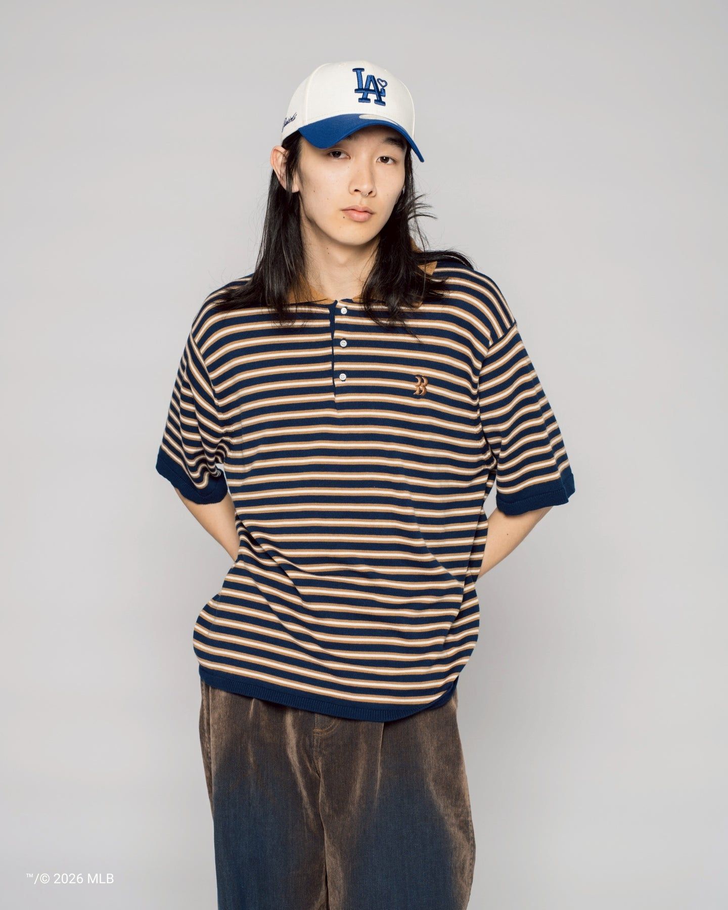 ニューエラ コラボ キャップ ドジャース (ブルー×ホワイト) × Newera Dodgers Cap (Blue×White) / 26SS
