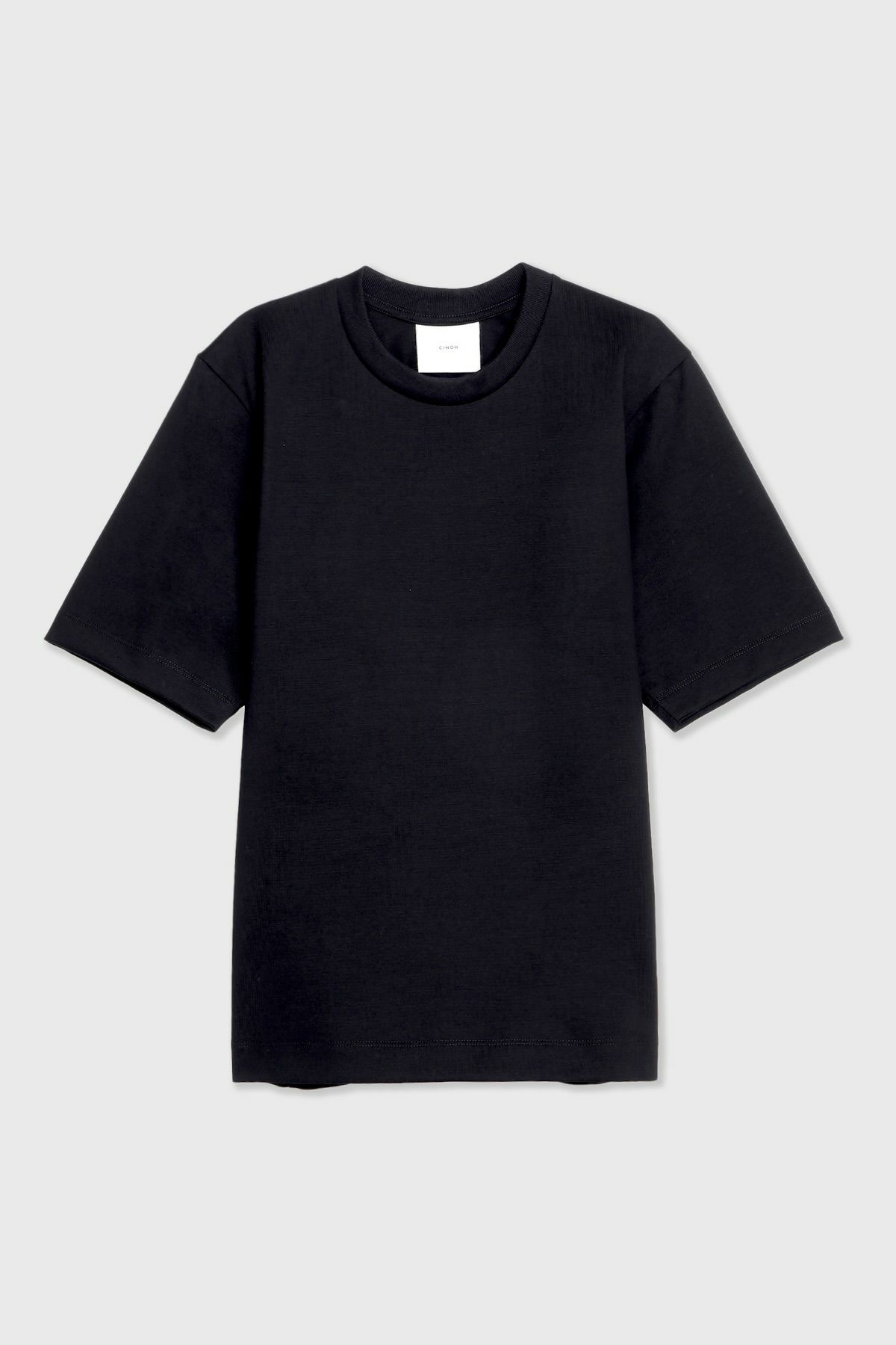【25SS】REFINA COMPACT T-SHIRT / リフィナコンパクトTシャツ (ブラック)