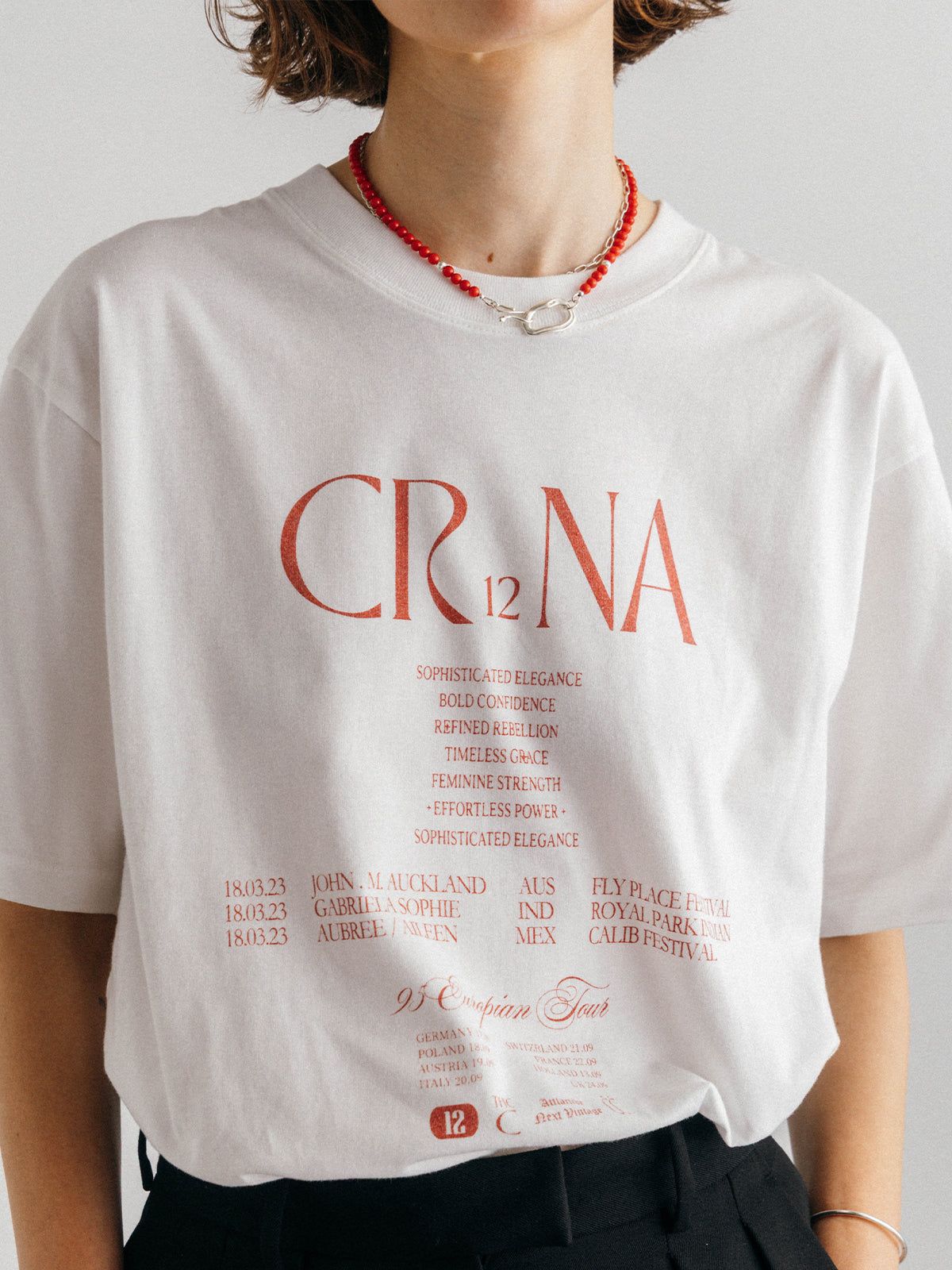 パーマネント Tシャツ (RED CR12NA) PARMANENT TEE (RED CR12NA) /  26SS
